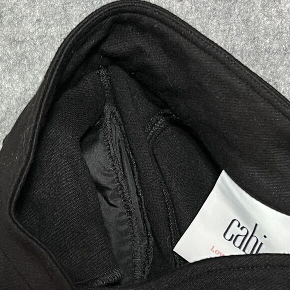 Cabi Love Carol Collection Coat Jacket Women's L Convertible Black Colorblock - Picture 17 of 17